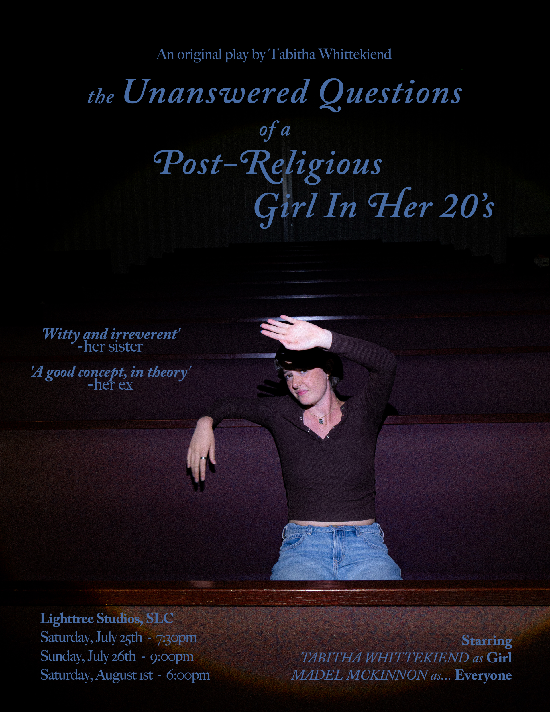 The Unanswered Questions of a Post Religious Girl in Her 20s